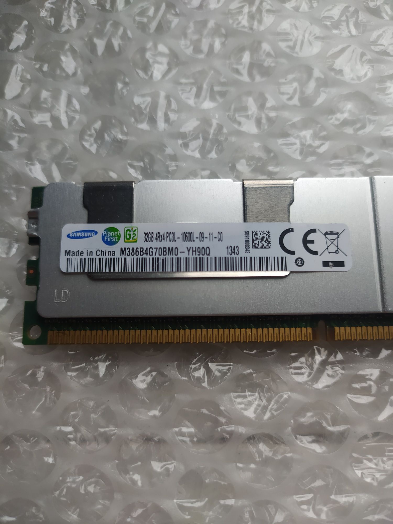 Оперативна пам'ять 32gb Samsung DDR3-1333 REG ECC