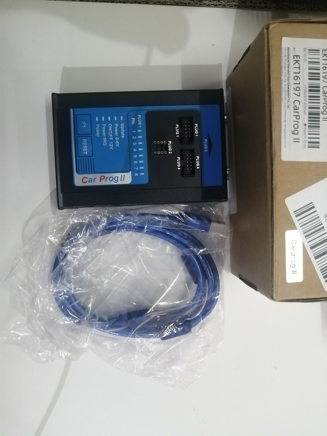 Vendo máquina de diagnóstico CarProg II nova nunca usada