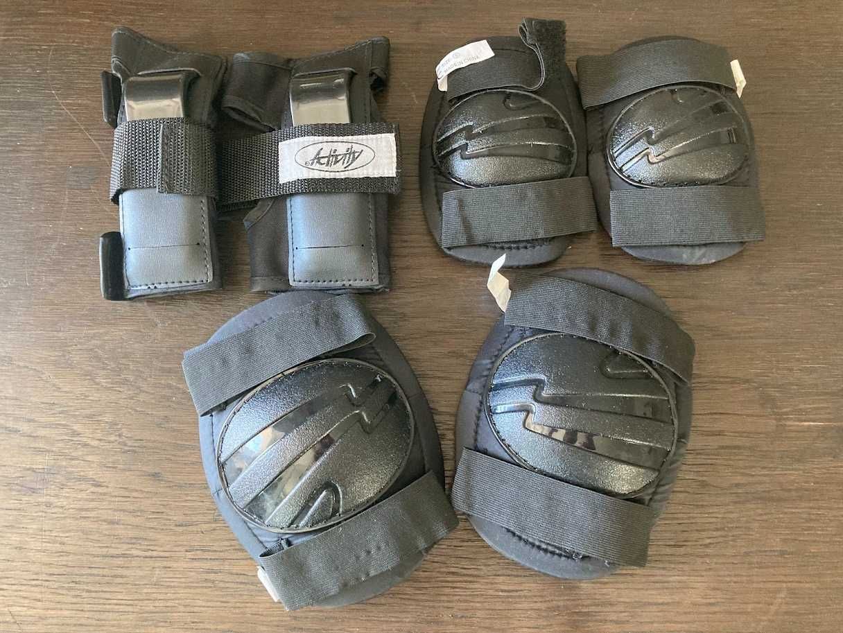 Rolki łyżworolki roller skates Action r 37 zestaw ochraniaczy jak nowy