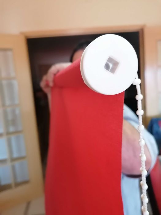 BAIXA DE PREÇO! Estores de rolo, vermelho, do leroy merlin