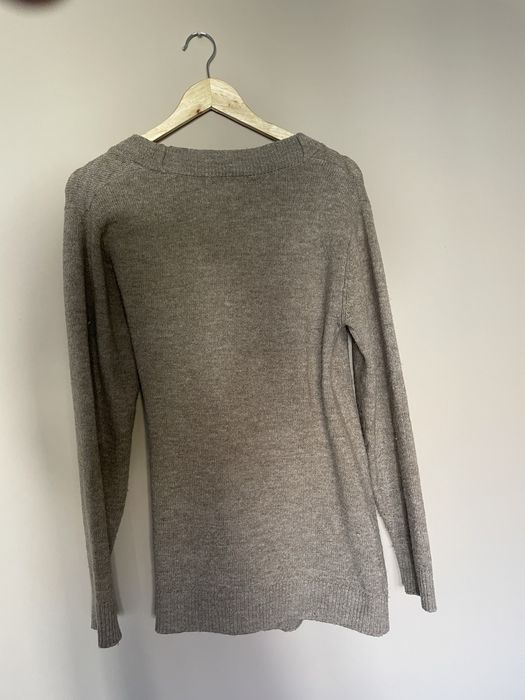 Sweter damski ciążowy i do karmienia H&M Mama XS kardigan kopertowy