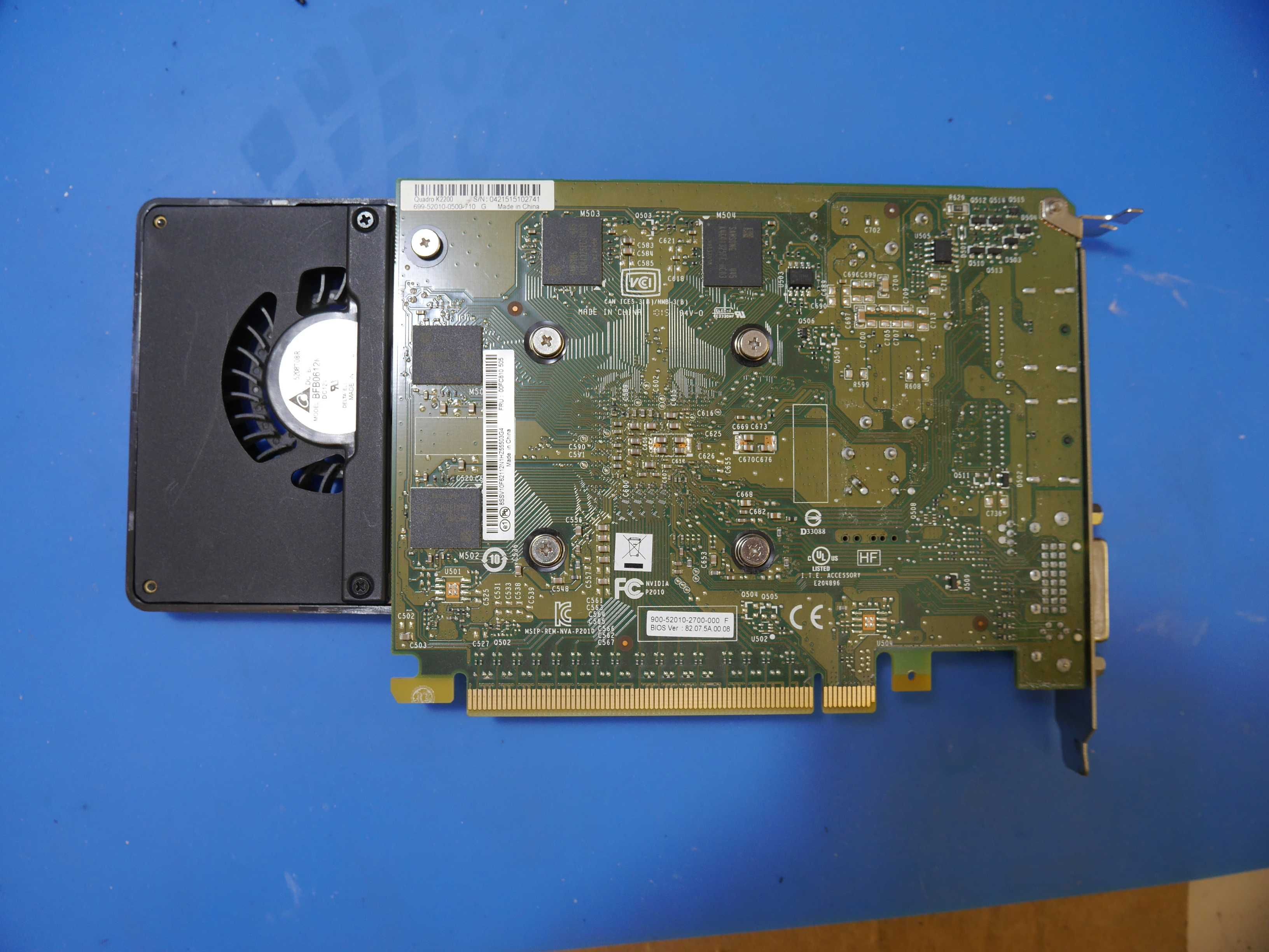 Видеокарта HP NVIDIA Quadro K2200 4GB GDDR5