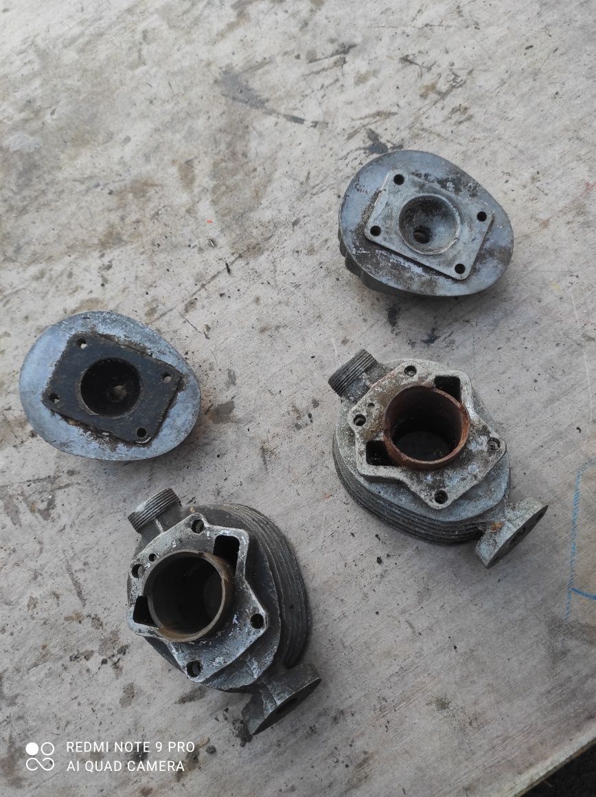 Cylinder głowica Romet Komar s38 silnik jajko 2.89