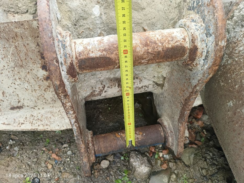 Łyżka skarpowa kopiącą