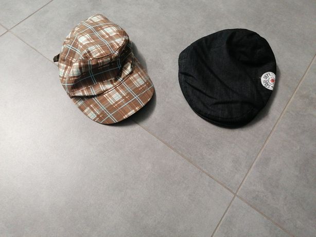 Dwie fajne czapki dla chłopca