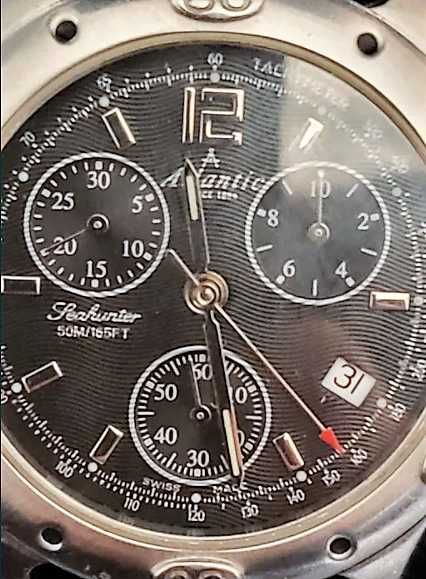 Zegarek Atlantic Piękny Rzadki Model 7045 - Orginał