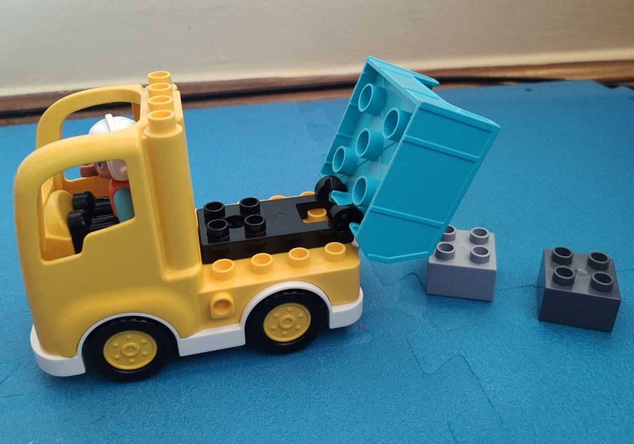 Klocki Lego Duplo – Plac budowy, koparka, wywrotka , 10931