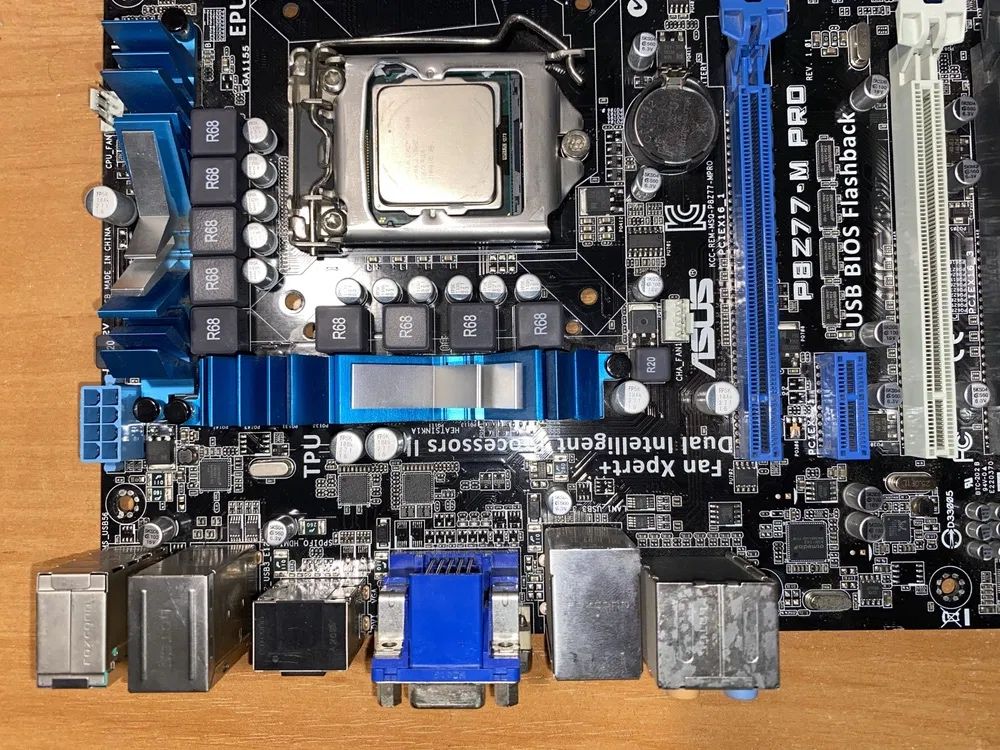 Комплект, LGA1155 I7 2600 | P8Z77-M PRO | DDR-3 16 GB (4x4gb)