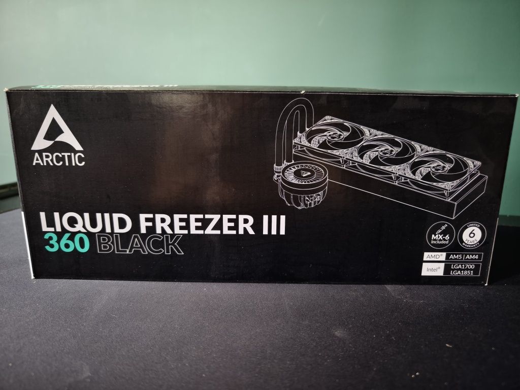 Chłodzenie Arctic Liquid Freezer III 360 BLACK