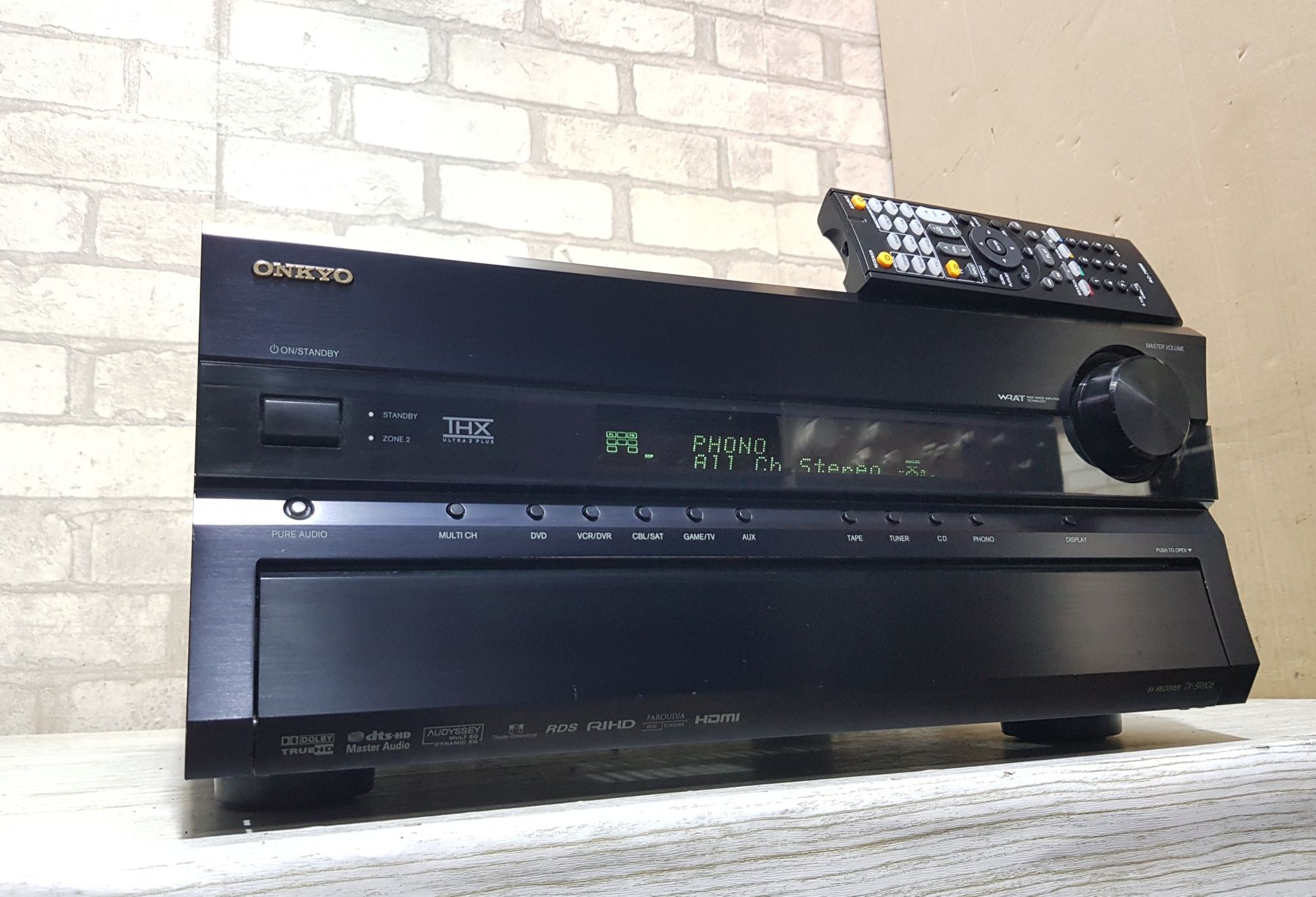 Пульт!8.2AV ресивер Onkyo TX-SR806 8х180 Вт HDMI