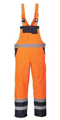 Spodnie ocieplane ostrzegawcze pomarańczowe PORTWEST S489 r. XXL