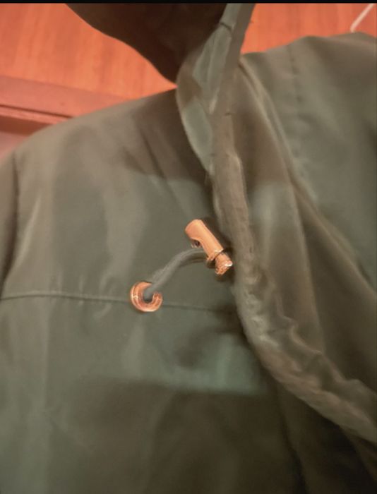 Parka Zara Verde tamanho S