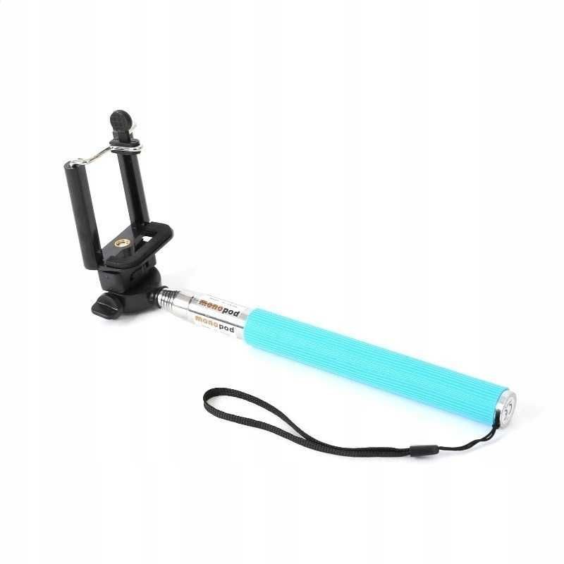 UCHWYT Kij Monopod MS-01 niebieski BLUETOOTH