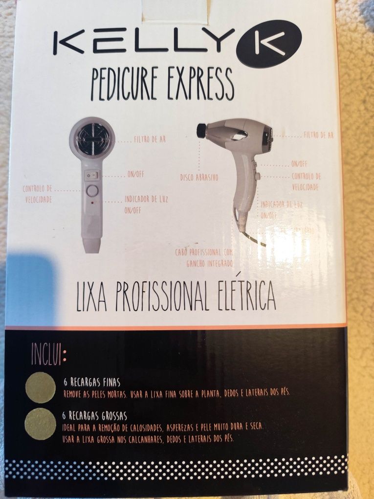 Lixa professional elétrica KELLY