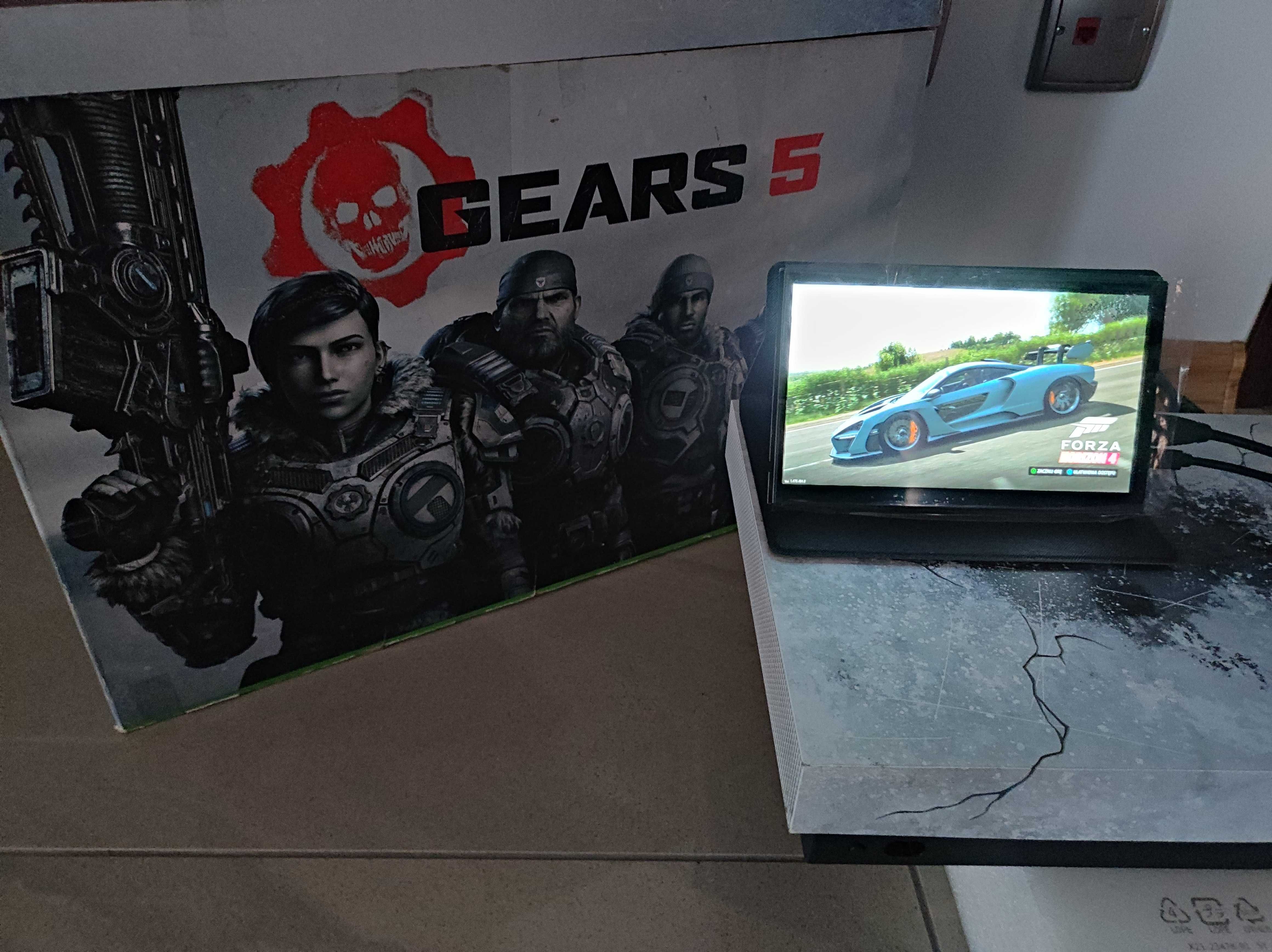 Konsola limitowana Xbox One X Gears 5 1Tb Nowy pad + gra Gears Of War