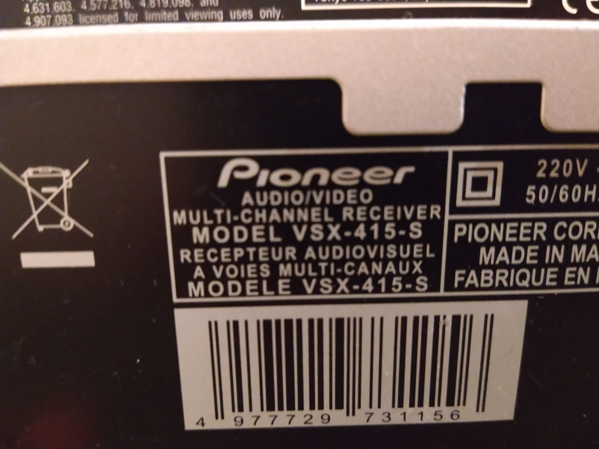 Zestaw Pioneer VSX 415