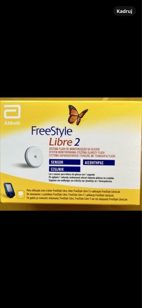FreeStyle LIBRE 2. NOWY Sensor. Wazność lipiec 2026