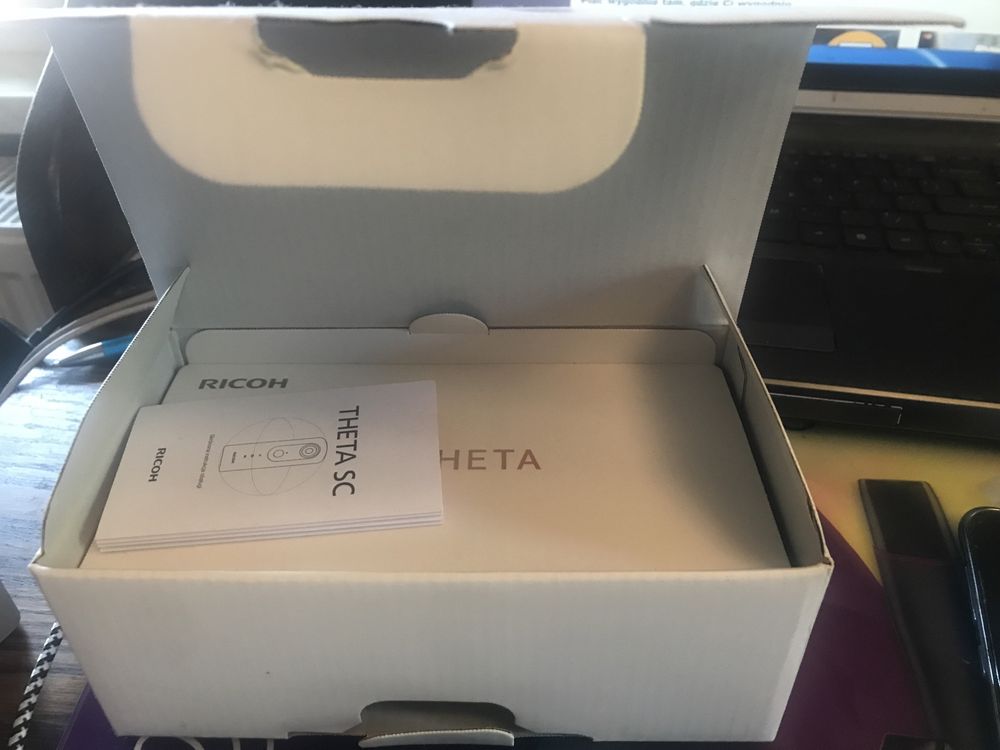 Kamera Ricoh theta SC2 360