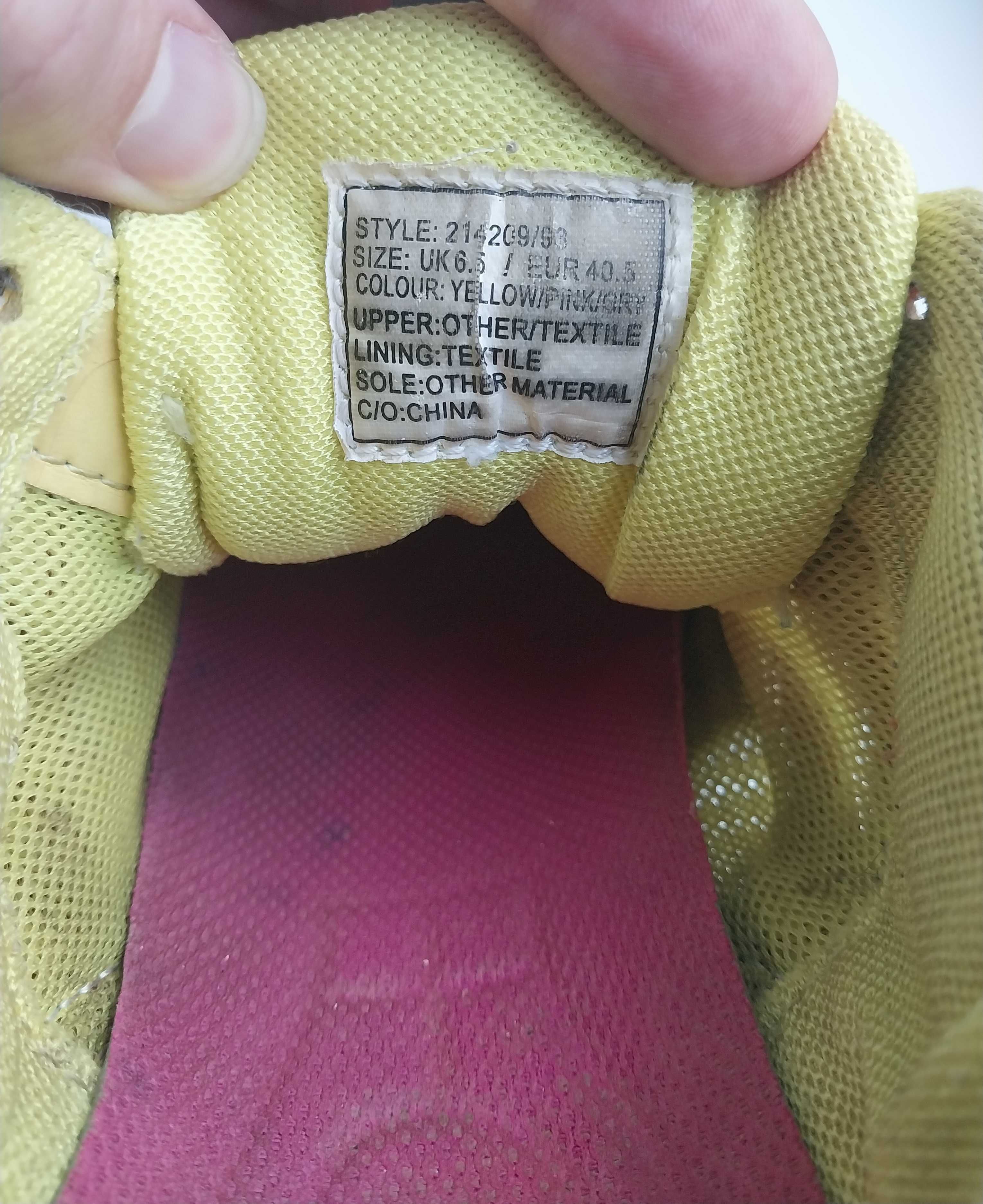 Karrimor Tempo 3 кроссовки подростковые Размер 39,5 Стелька 25,5 см