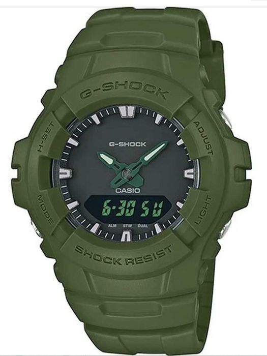 Relógio Casio G-Shock G-100CU - Verde Militar
