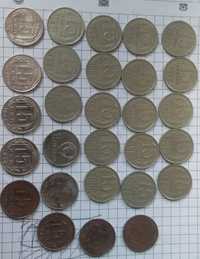 продам монети ссср 15 копеек  1932- 1990