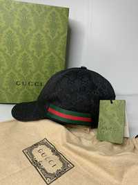 Nowa Oryginalna czapka bejsbolówka Gucci cap GG potwierdzenie zakupu
