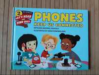 Książka po angielsku dla dzieci "Phones" nowa