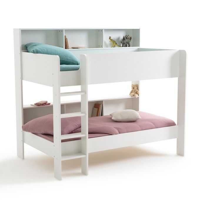 Beliche madeira branco La Redoute, Lucky, criança, 190x90