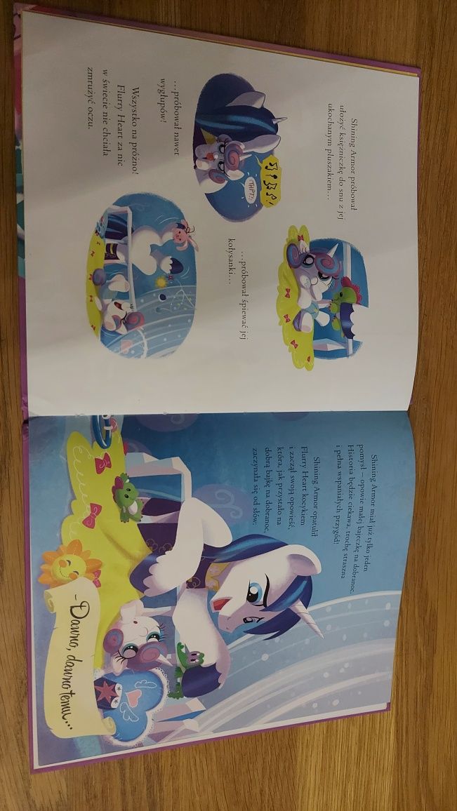 Książeczka książka My Little Pony "Dobranoc księżniczko  Flurry Heart"