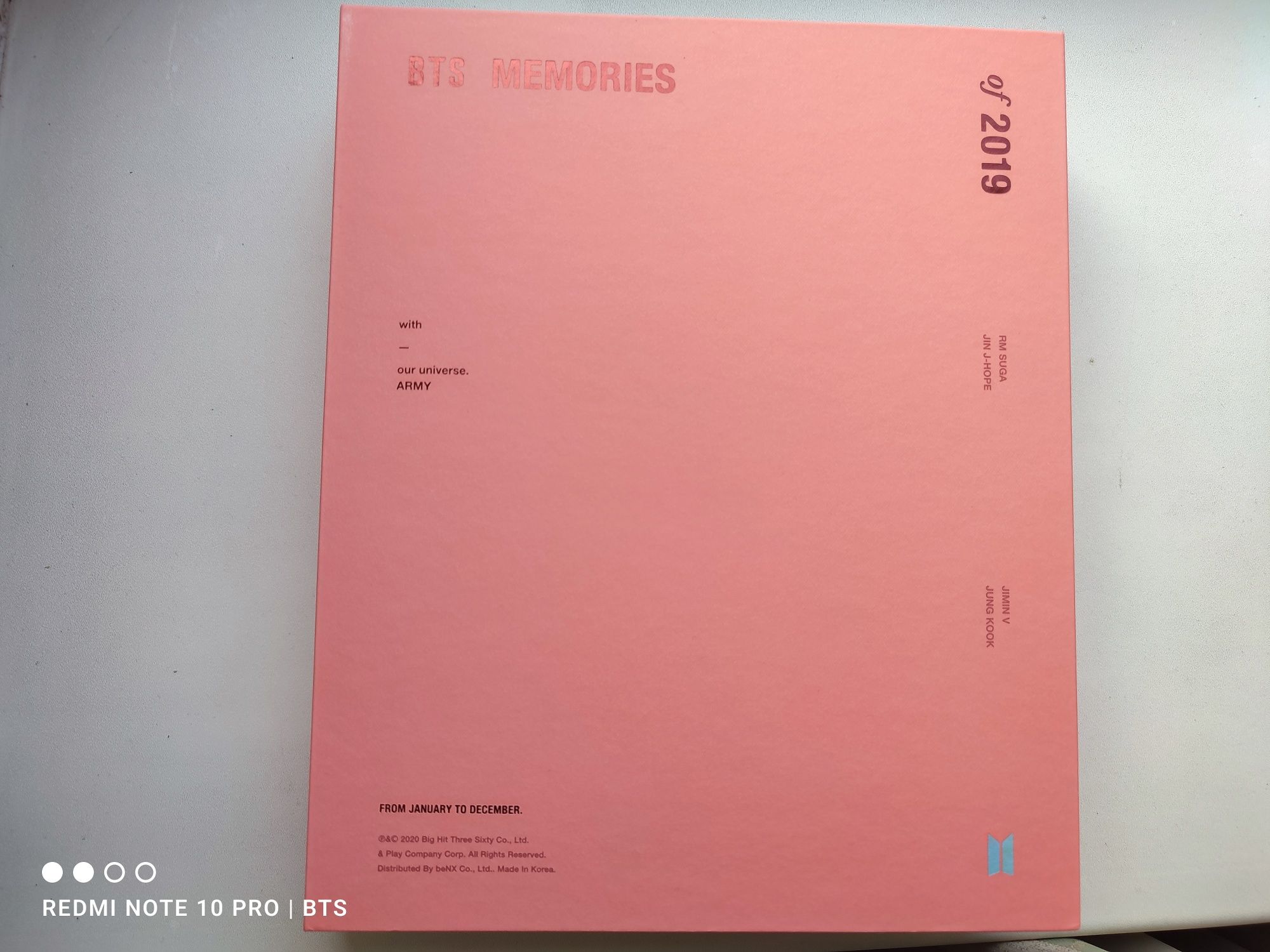 BTS - Memories 2019 [з карткою Джина]