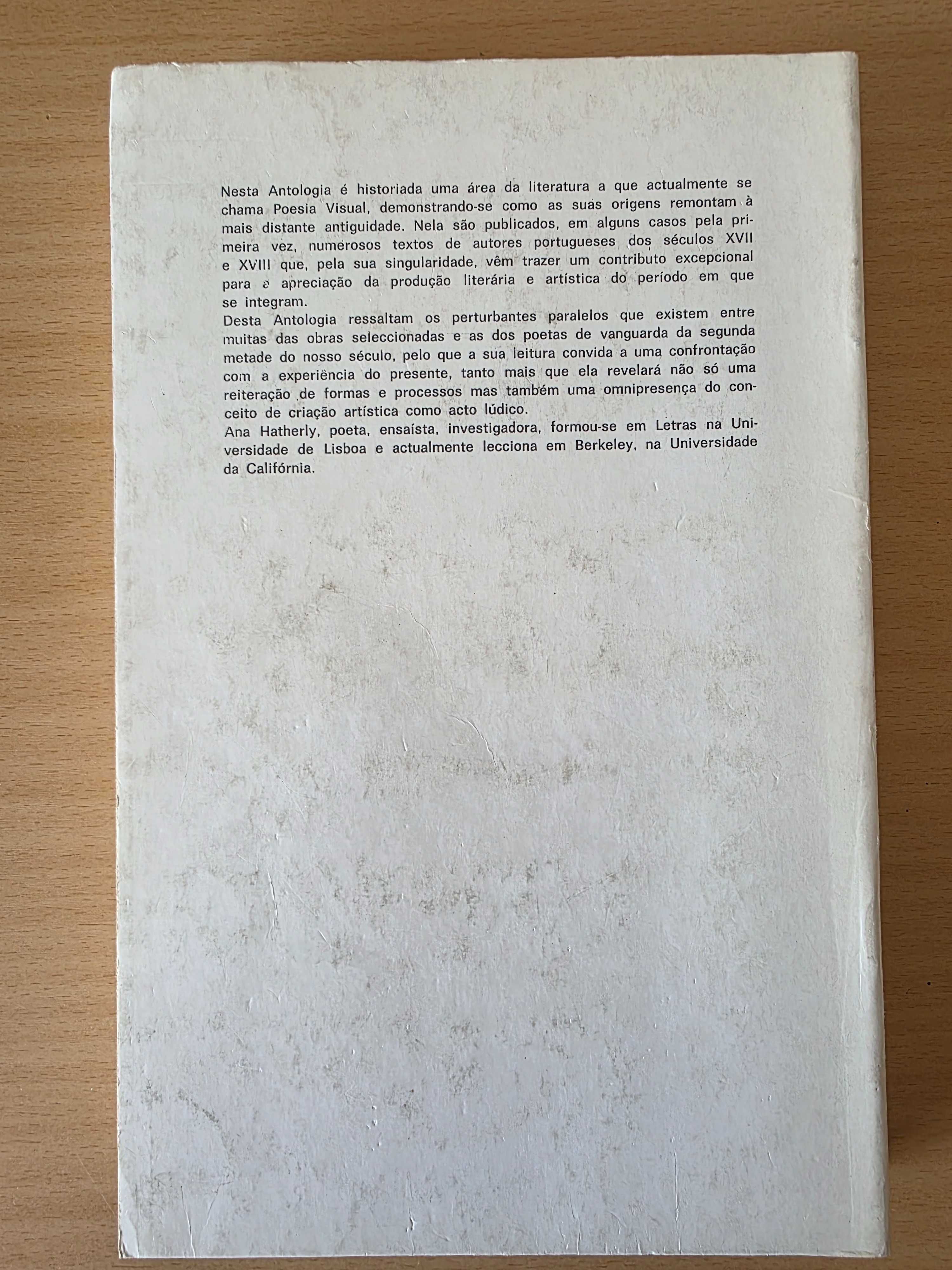 Livro "A Experiência do Prodígio" de Ana Hatherly