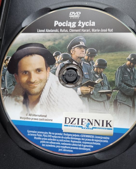 Pociąg życia film dvd