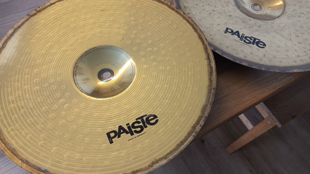 Pratos choque hi hat Paiste 302