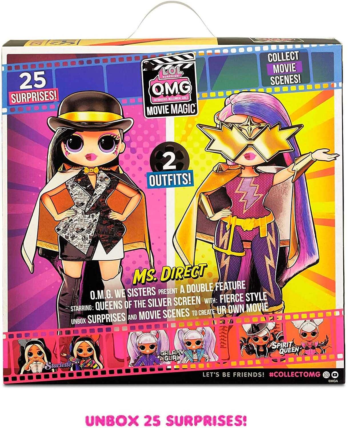 LOL OMG Movie Magic Ms. Direct. Міс дірект. ЛОЛ лялька
