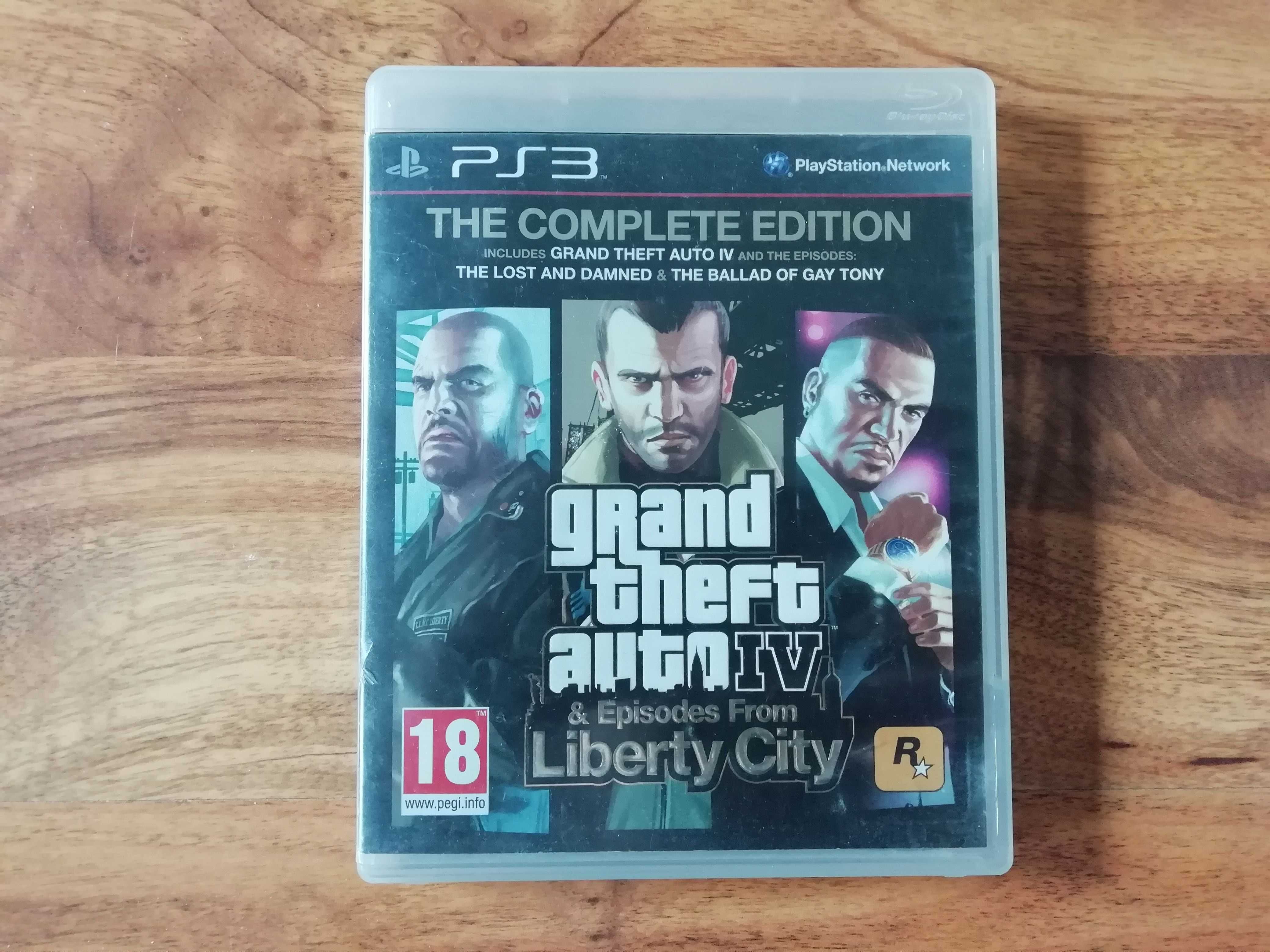 Grand Theft Auto IV GTA 4 complete edition PS3