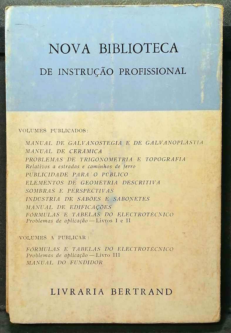 Fórmulas e Tabelas do Electrotécnico - (Livro II)