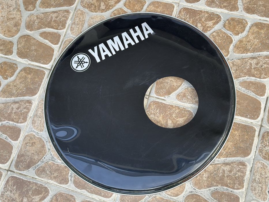 ++ YAMAHA Front Naciąg front z logo - remo PERKUSJA ++