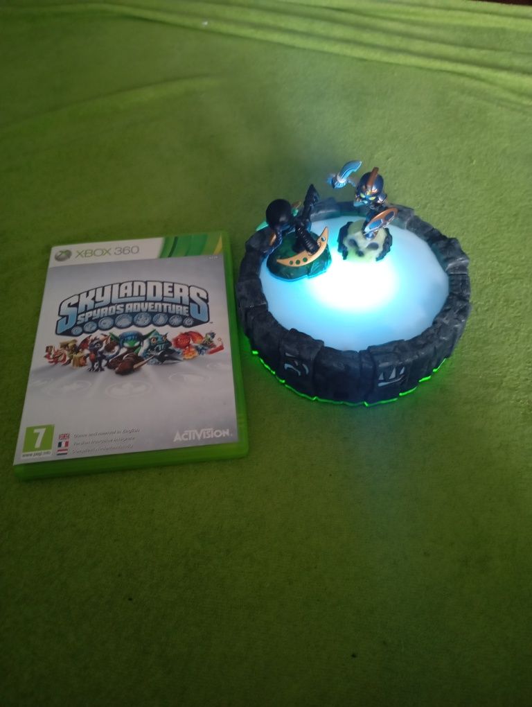 Skylanders Xbox 360 gra+portal+figurki