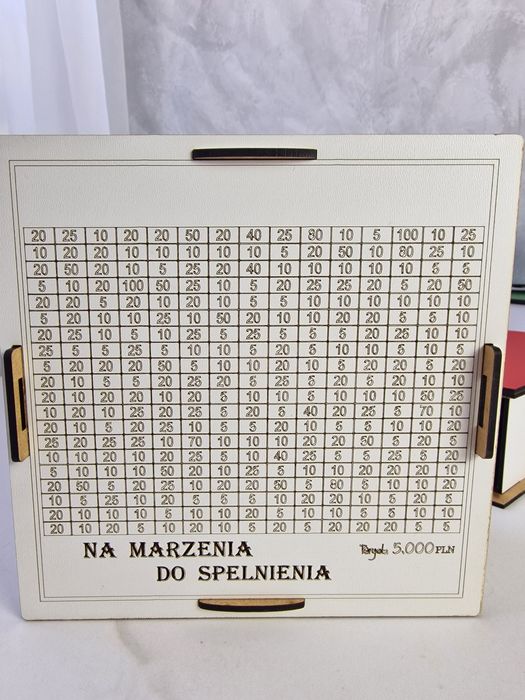 Skarbonka wykreślana docelowa