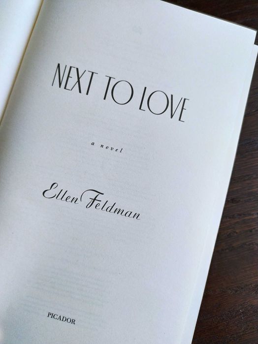 Книга Next to Love авторки Ellen Feldman