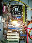Asus M4N78 SE Материнська плата + процесор 3 ядерний ПК