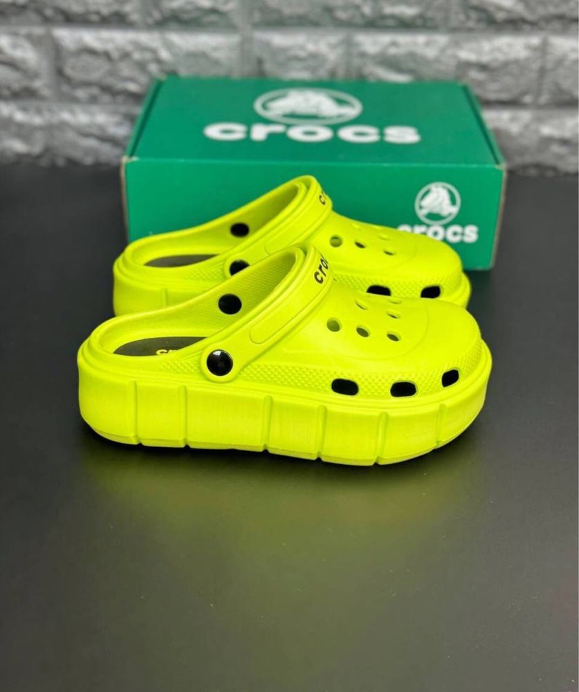 Crocs Шлепанцы женские Сабо кроксы разноцветные Новинка сезона! 2024