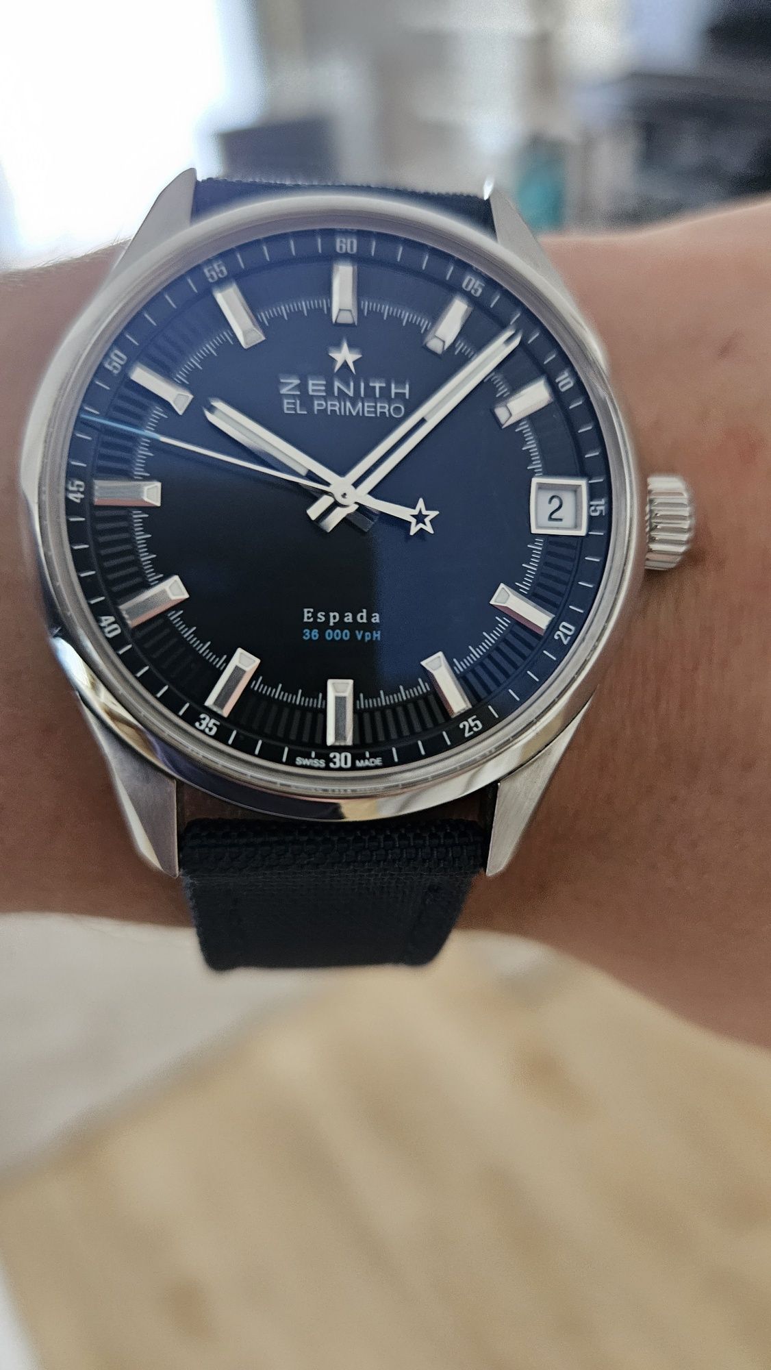 Relógio Zenith El Primero Espada Automatico