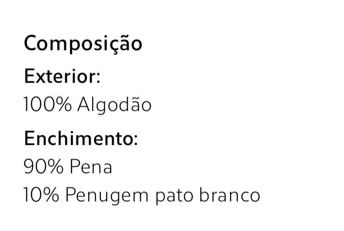 Almofada De Penas Zara Home NOVO