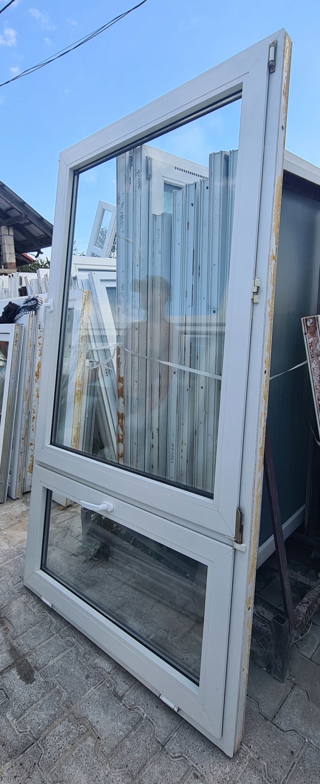 OKNA Używane 114X210  OKNO KacprzaK Plastikowe PCV Lider Okna
OLX