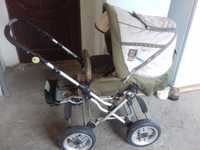 Немецкая детская коляска, почти даром, полный комплект