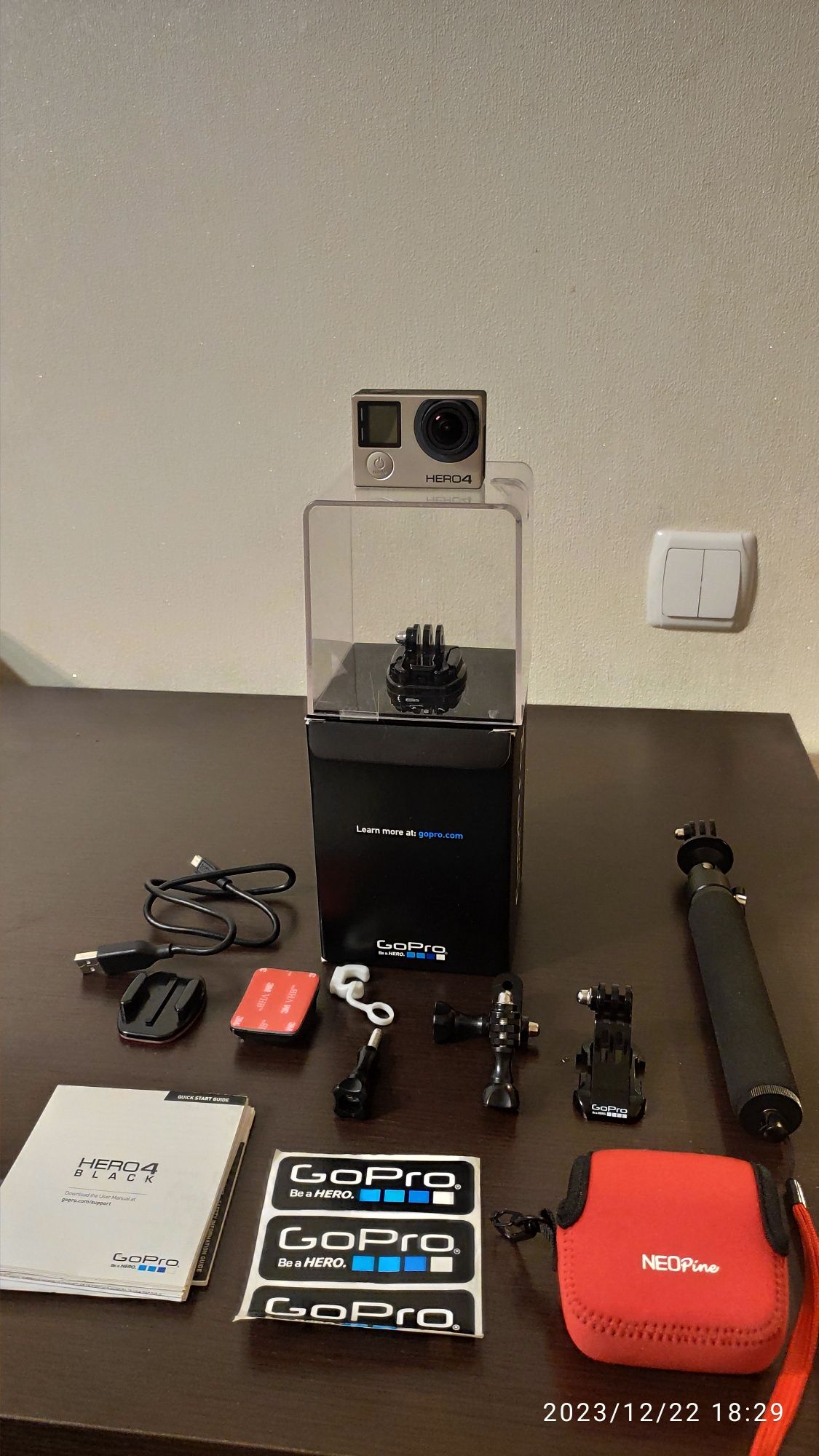 Экшен камера GoPro 4 black 16 Gb