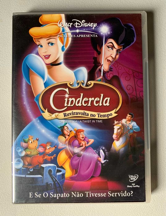 [DVD] Cinderela - Reviravolta no Tempo (Cinderela - A Twist in Time)