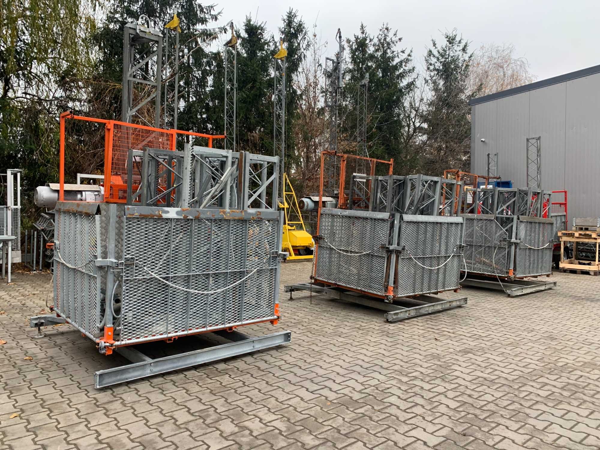 Winda budowlana BOCKER 600kg 16-50m wyciąg wciągarka podnośnik koszowy