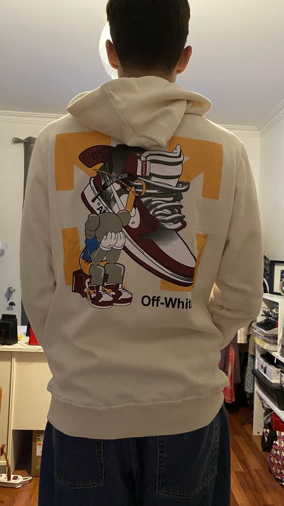 Hoodie da Off-White Beje